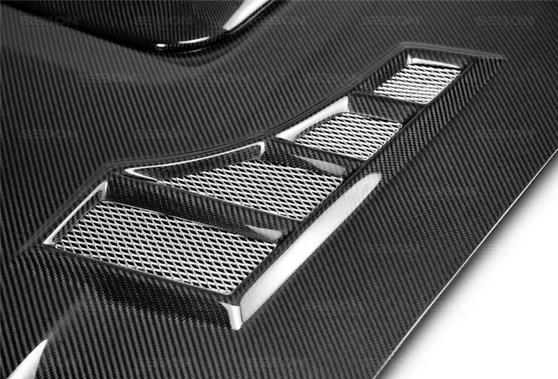 Seibon 2004-2005 Subaru WRX/STI CW Carbon Fiber Hood - photo 4