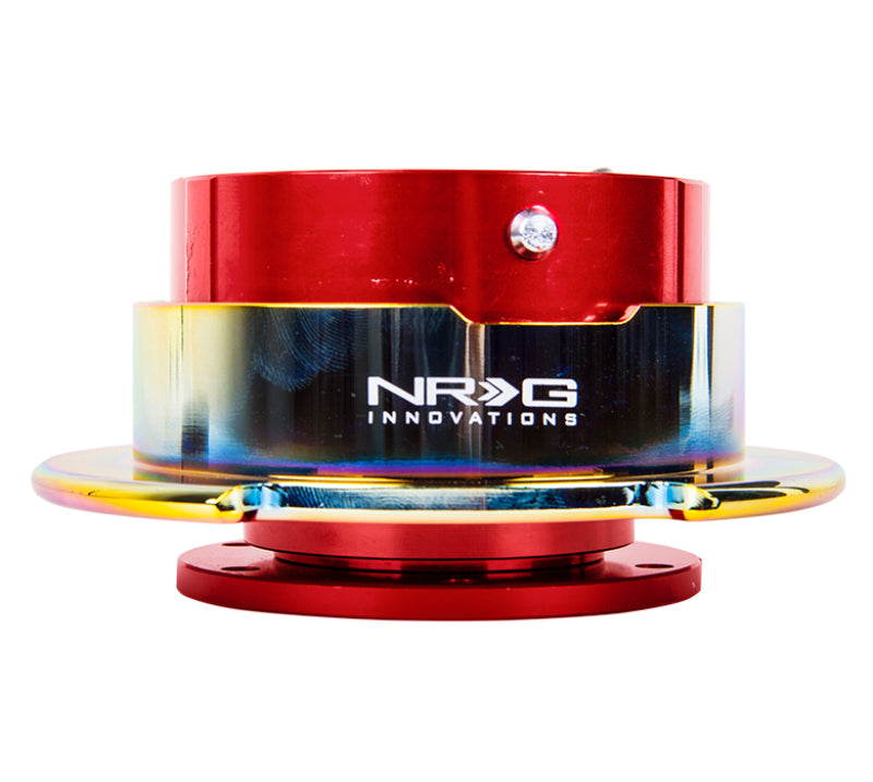 NRG Quick Release Gen 2.5 - Red Body / Neochrome Ring (SRK-250RD/MC)