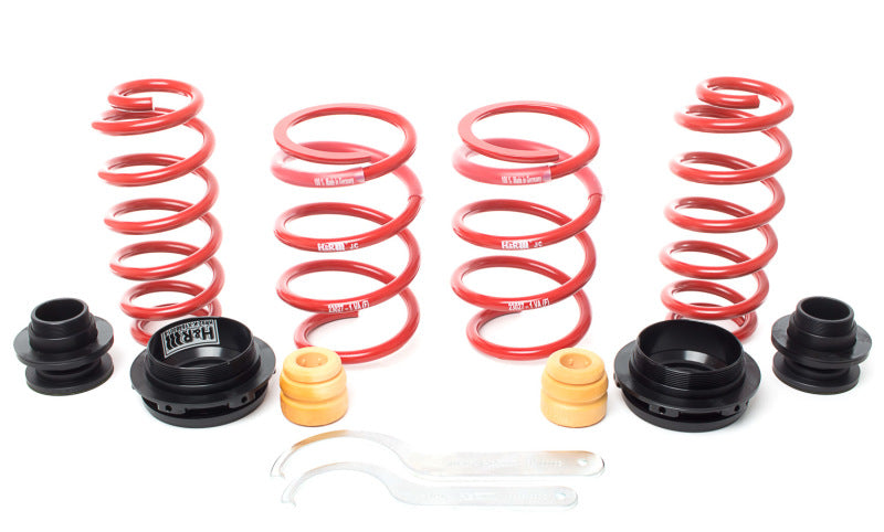 H&R VTF Adjustable Lowering Springs for 2018–2021 Audi RS3 (AWD) Typ GY – w/ RS-Sport Suspension w/DCC (23027-1)
