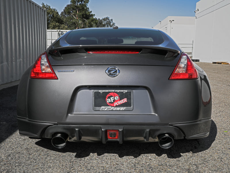 aFe Takeda Cat-Back Exhaust System Nissan 370Z 2009-2020 V6-3.7L - Black Tip - photo 5