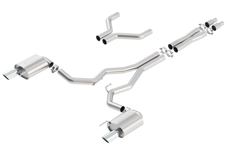 Borla Atak Cat-Back 2015-2017 Ford Mustang GT 5.0L V8 MT/AT 3in pipe 4in tip - photo 4