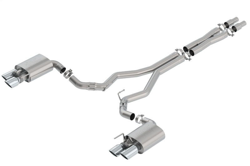 Borla 2018 Ford Mustang GT 5.0L AT/MT 3in ATAK Cat-Back Exhaust with Valves - photo 3