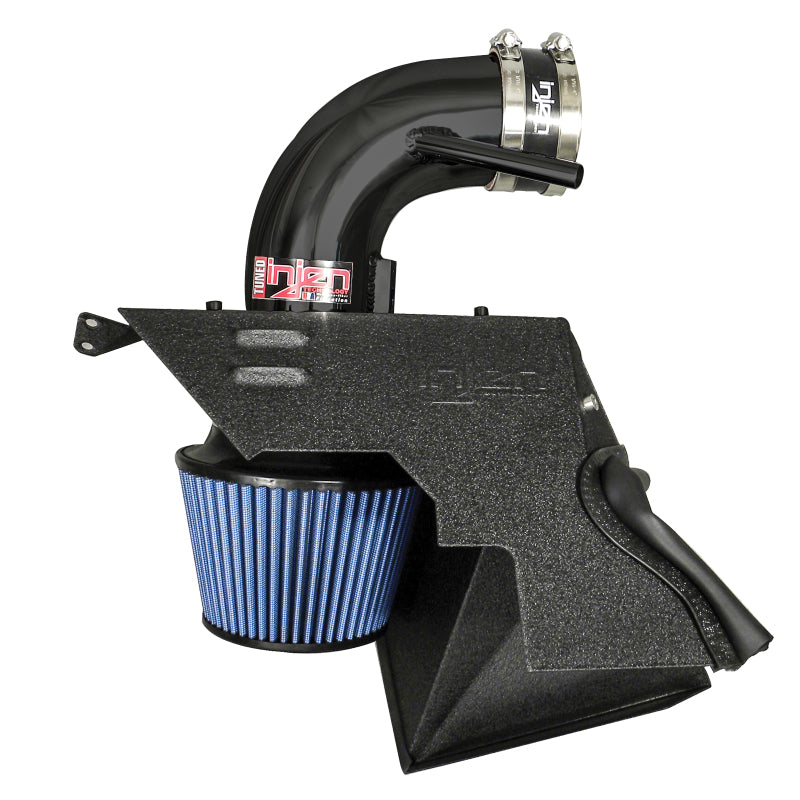 Injen 2013 Hyundai Genesis Coupe 3.8L V6 Black Short Ram Intake w/ Heat Shield & Cover (injSP1392BLK) - photo 4