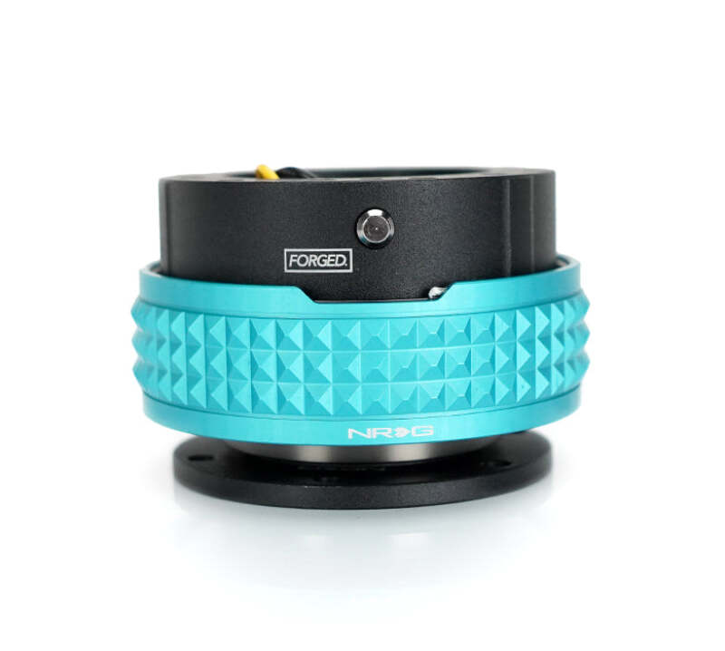 NRG Quick Release Kit - Pyramid Edition - Black Body / Minty Fresh Pyramid Ring (SRK-210BK-MF) - photo 2