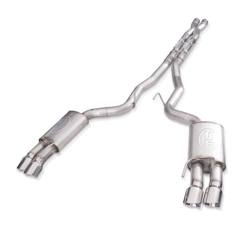 Stainless Works 2018-2020 Mustang GT 5.0 3in Legend Cat-Back with X-Pipe - photo 2