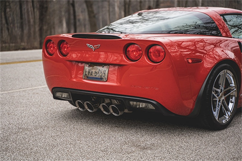 CORSA Performance 2006-2013 Chevrolet Corvette C6 Z06 7.0L / 2009-2013 ZR1 6.2L Polished Axle-Back Exhaust with 4.5in Twin Tips - photo 2