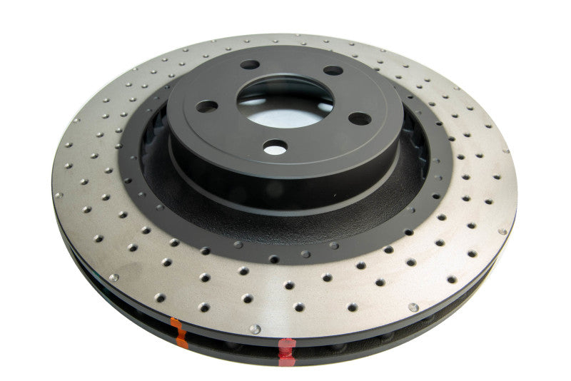 DBA Ford Mustang (S550) 4000 Series XD Drilled & Dimpled Front Brake Rotor (DBA42164XD)