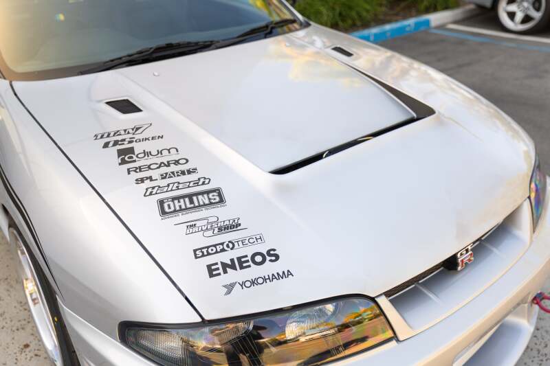 GReddy Garage Active 1995-1998 Nissan Skyline GT-R R33 400R Type Dry Carbon Hood - photo 3
