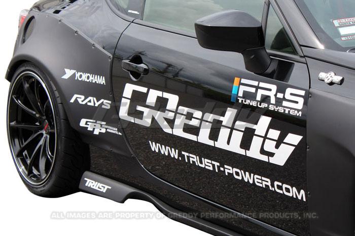 GReddy 2013-2020 Scion FR-S / Subaru BRZ / Toyota 86 X Rocket Bunny Rear Over-Fender & Rear Bumper Trim (2 pcs)