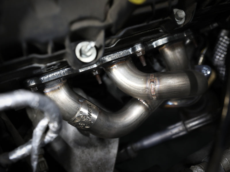 aFe Twisted Steel Shorty Header 2011-2017 Ford Mustang V6-3.7L - photo 5