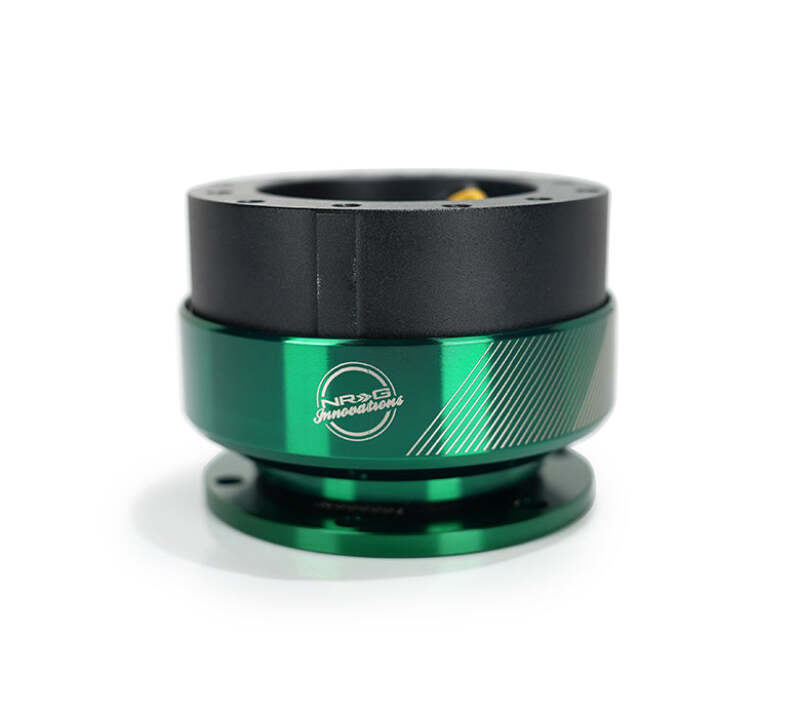 NRG Quick Release Gen 2.0 - 20 Year Anniversary Black Body / Emerald Ring (SRK-200BK-EG20) - photo 3