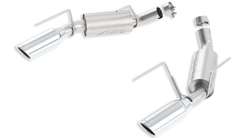 Borla 2005-2009 Mustang GT/Bullitt 4.6L 8cyl Aggressive ATAK Exhaust (rear section only) - photo 5