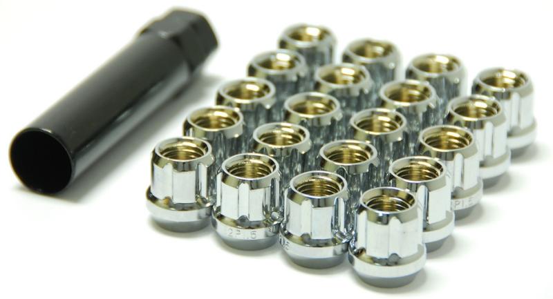 Muteki Open End Lug Nuts - Chrome 12x1.50 (31886C)