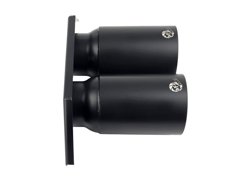 aFe Power MACH Force-Xp 4in 304 Stainless Steel Bolt-On Exhaust Tips Satin Black 2014-2019 Porsche 911 GT3 3.8L/4.0L - photo 6