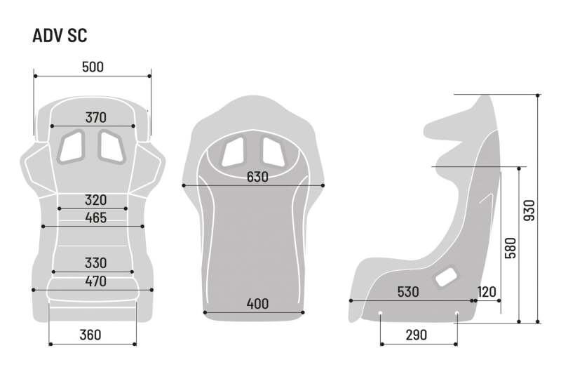 Sparco Seat Adv SC Black (008020ZNR) - photo 2