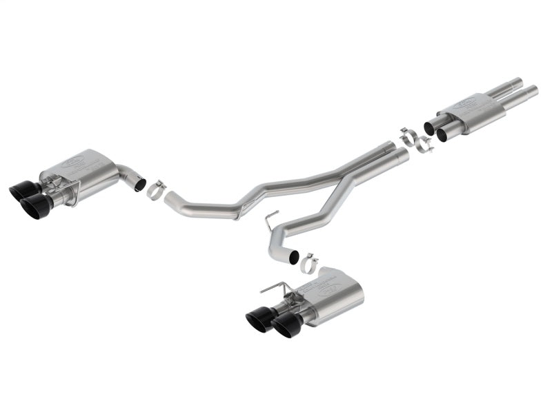 Ford Racing 2024 Mustang Dark Horse 5.0L Cat-Back Sport Active Exhaust - Black Tip - photo 5