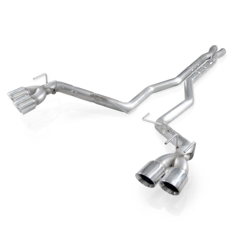 Stainless Works 2012-2015 Camaro ZL1 6.2L 3in Cat-Back Dual Chambered Exhaust X-Pipe Resonator Deletes