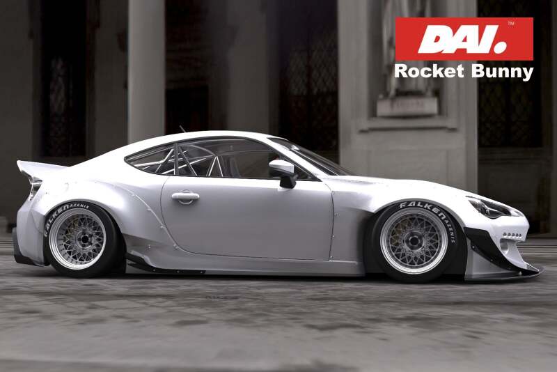 GReddy 2013+ Scion FR-S Version 2 Greddy X Rocket Bunny 86 Aero Side Skirts Only - photo 8