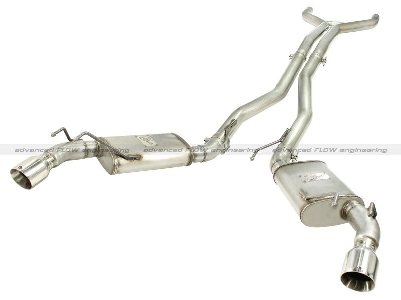 aFe MACH Force-Xp Exhaust 3in Stainless Steel Cat-Back 2010-2013 Chevrolet Camaro V8-6.2L (pol tip)
