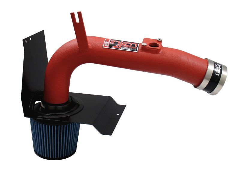 Injen 2014 Subaru Impreza WRX/STi 2.5L 4 Cyl.(Turbo) Wrinkle Red Cold Air Intake w/ Heat Shield (injSP1205WR) - photo 3