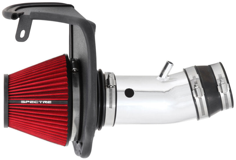 Spectre 2011-2014 Challenger/Charger V8-6.4L F/I Air Intake Kit - Polished w/Red Filter (spe9003) - photo 9