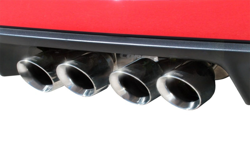 CORSA Performance 2009-2013 Chevrolet Corvette (C6) 2.5in Xtreme Cat-Back Exhaust - 3.5in Twin Tips - photo 2