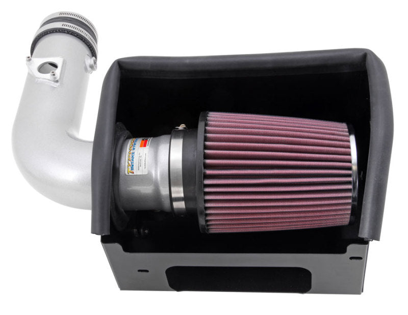 K&N 2013 Subaru BRZ 2.0L / 13 Scion FR-S 2.0L Silver 69 Series Typhoon Intake (knn69-8619TS) - photo 4