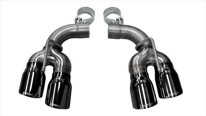 CORSA Performance 2017-2024 Chevrolet Camaro ZL1 2.75in Inlet / 4.0in Outlet Black PVD Tip Kit (For Corsa Exhaust Only) - photo 4