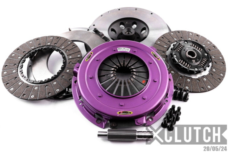 XCLUTCH 15-20 Ford Mustang Shelby GT350 5.2L 10.5in Twin Sprung Organic Clutch Kit