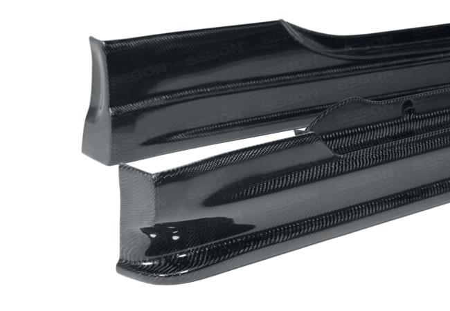 Seibon 2002-2008 Nissan 350Z CW Carbon Fiber Side Skirts - photo 2
