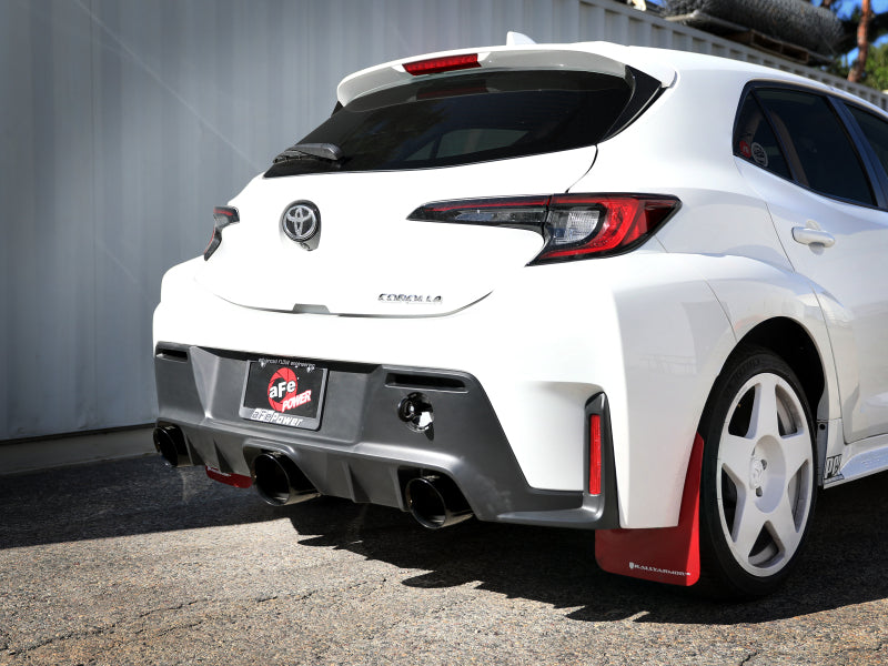 aFe 2023-2024 Toyota GR Corolla L3 1.6L Gemini XV 3in to 2-1/2in Cat-Back Exhaust with Black Tips - photo 4