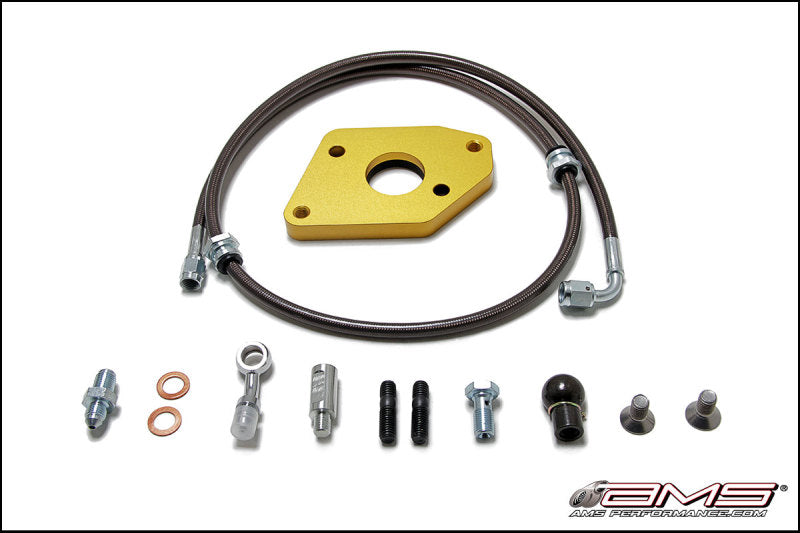 AMS Performance 2008-2015 Mitsubishi EVO X Clutch Master Cylinder Conversion w/Master Cylinder (amsAMS.04.03.0002-1) - photo 2