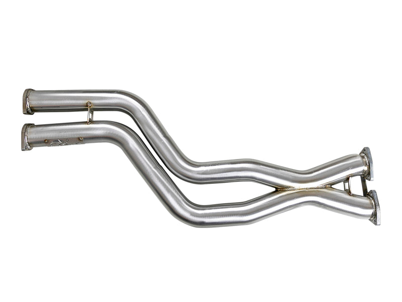 aFe Twisted Steel HDR X-Pipe 304 Stainless Steel 2001-2006 BMW M3 3.2L S54 - photo 6