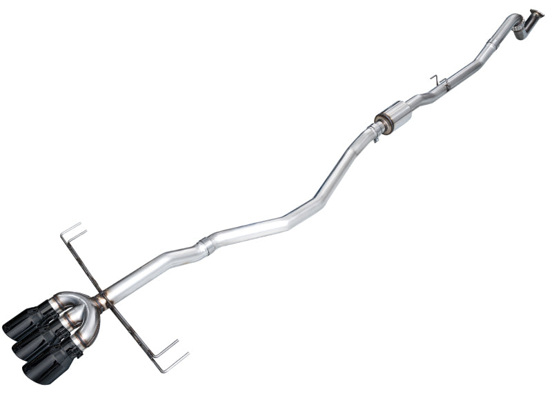 AWE Tuning 2024 Acura Integra Type S DE5 FWD Track Edition Exhaust with Triple Diamond Black Tips