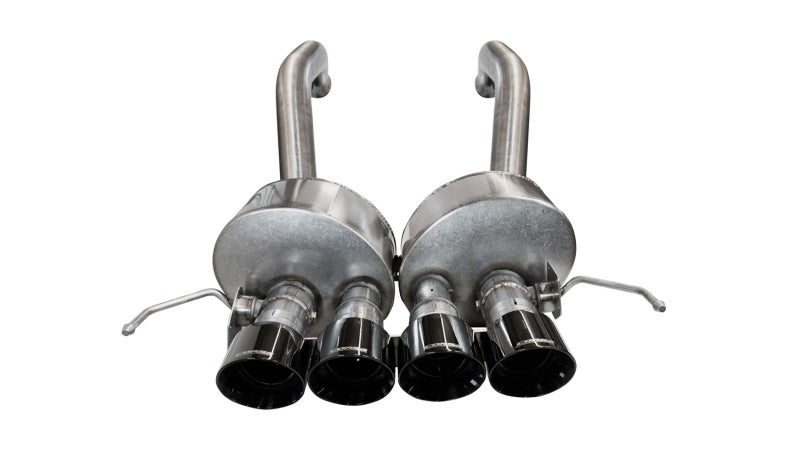 CORSA Performance 2015-2019 Chevrolet Corvette C7 Z06 6.2L 2.75in Xtreme Axle-Back with Dual NPP & Quad Black Tips - photo 3