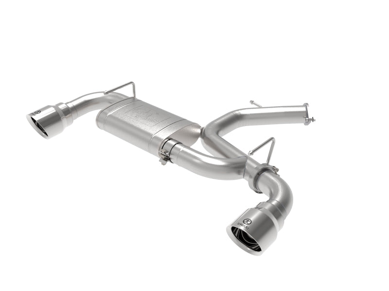 aFe Takeda Exhaust Axle-Back 2019-2020 Hyundai Veloster N 304 Stainless Steel Polished Dual Tips Exhaust - photo 2