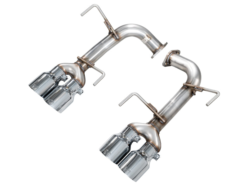 AWE Tuning 2022-2025 Subaru VB WRX Track Edition Axle-Back Exhaust - Chrome Silver Tips