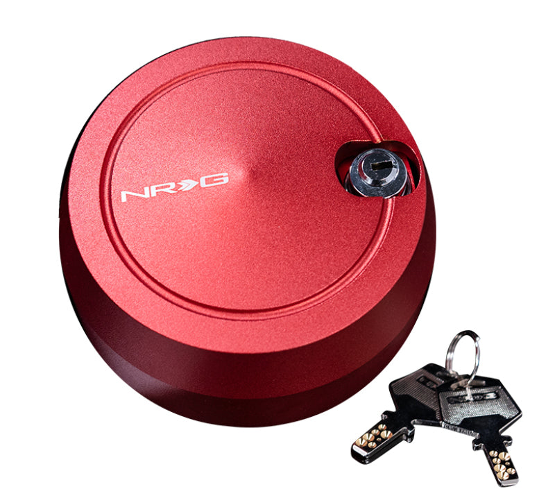 NRG Quick Lock V2 w/ Free Spin - Red (Will Not Work w/ Thin Version QR or Quick Tilt System) (SRK-201RD)
