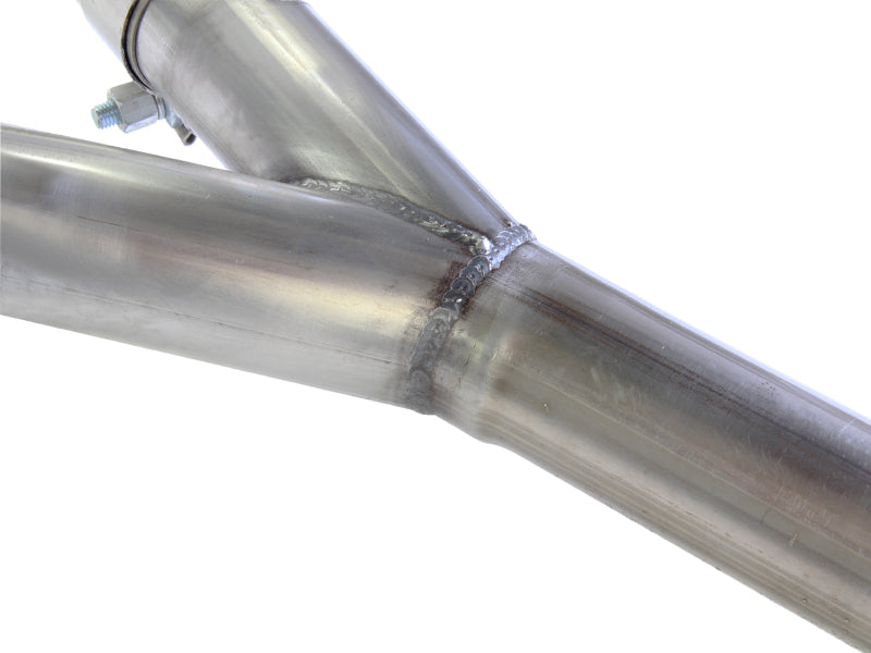 aFe MACH Force-Xp 2005-2009 Ford Mustang V6 4.0L 2-1/2in. 409 Stainless Steel Cat-Back Exhaust - photo 5