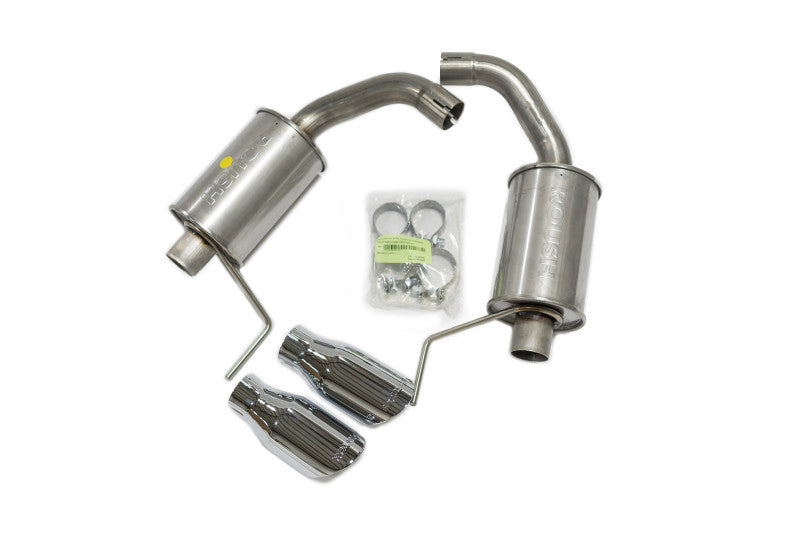 Roush 2015-2026 Ford Mustang 3.7L/2.3L V6/I4 Exhaust Kit with Round Tips