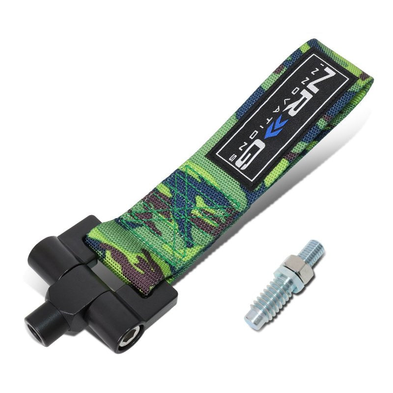NRG Bolt-In Tow Strap Camo - Nissan 350z 03-07 / Infiniti G35 03-07 (5,000 lb Limit) (TOW-144CM1)