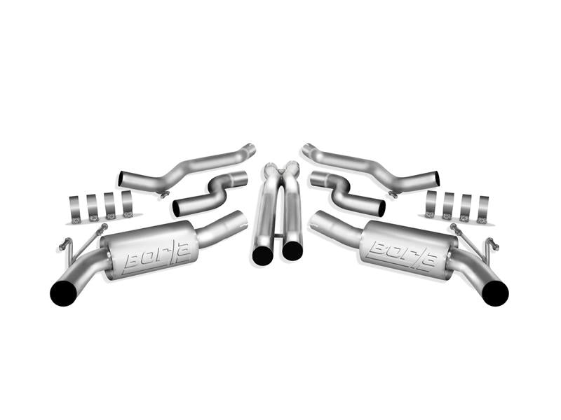 Borla 2010-2013 Chevrolet Camaro SS 6.2L V8 ATAK Cat-Back Exhaust Incl. X Pipe works with GFX Package - photo 4