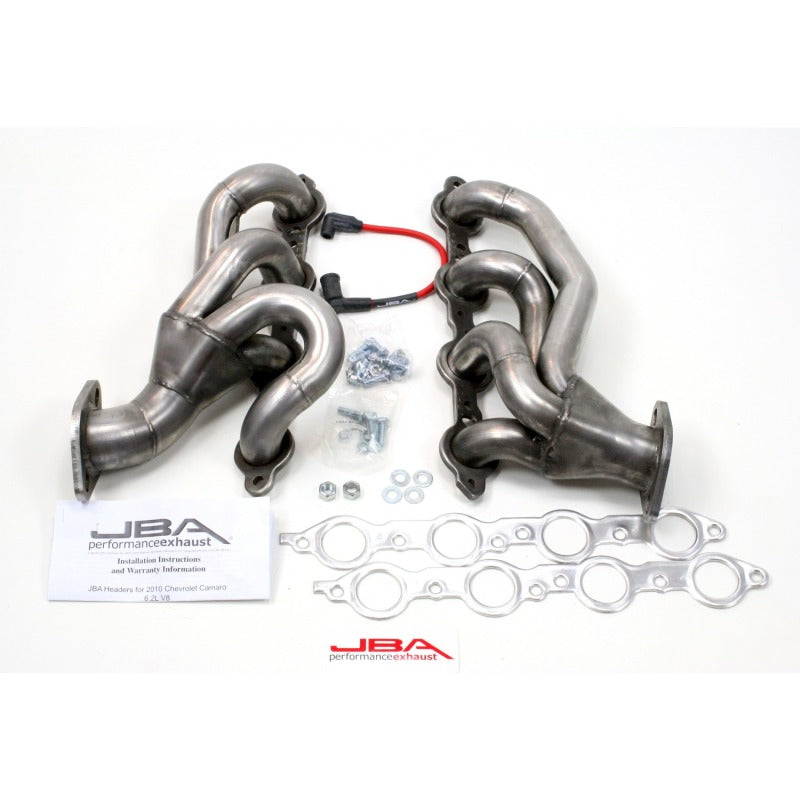 JBA 2010-2015 Chevrolet Camaro 6.2L LS 1-3/4in Primary Raw 409 Stainless Steel Cat4Ward Header - photo 2