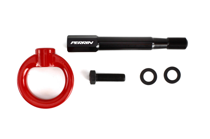 Perrin 22-26 Subaru WRX / 18-23 Crosstrek Tow Hook Kit (Rear) - Red (PSP-BDY-257RD) - photo 4