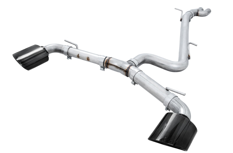 AWE Tuning 2017-2019 Audi RS3 8V Track Edition Exhaust - Diamond Black Tips RS-Style Tips