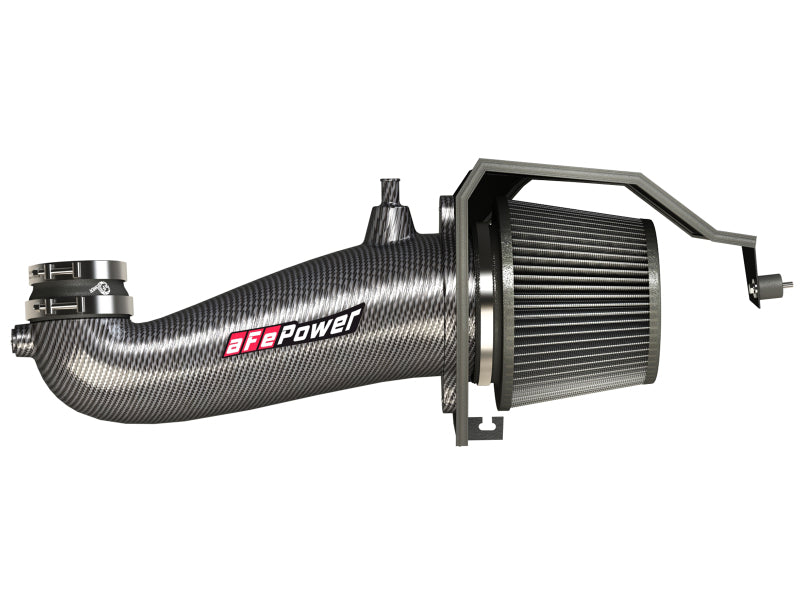 aFe POWER Magnum FORCE Carbon Fiber Stage 2 Track Series Pro Dry S CAIS - 2011-2018 Dodge Challenger V8 (afe51-12162-C) - photo 4