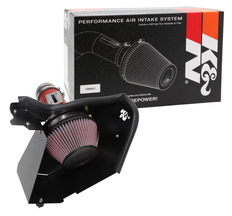 K&N 2017-2018 Honda Civic Type-R L4-2.0L F/I Typhoon Air Intake (knn69-1505TWR) - photo 6