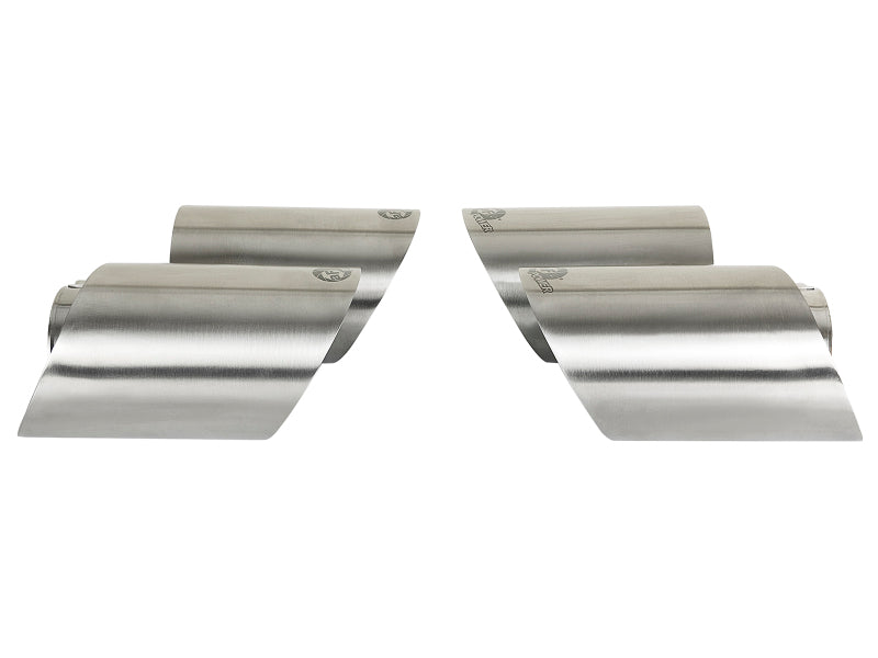 aFe MACH Force-Xp 304 Stainless Steel OE Exhaust Tips Polished 2012-2016 Porsche 911 (C2S 991) H6 3.8L - photo 4