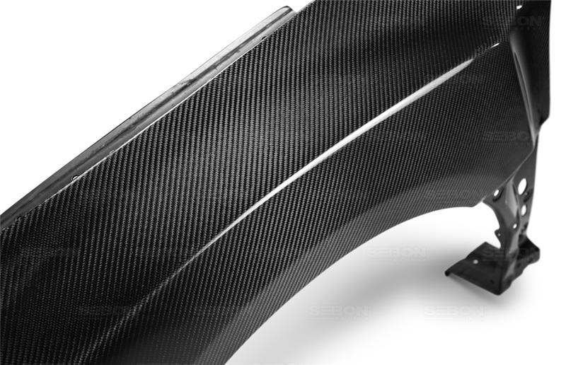 Seibon 2008-2010 Subaru Impreza STI 10mm Wider Carbon Fiber Fenders - photo 5