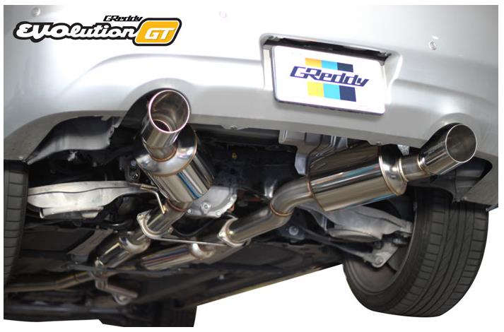 GReddy 2007-2014 Infiniti G37 Evolution (RWD ONLY) GT 304 Stainless Steel Cat-Back Exhaust - photo 2